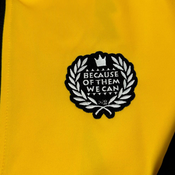 NWT - Because of Them We Can - Yellow Jacket - Child XL/Woman S - Picture 8 of 8